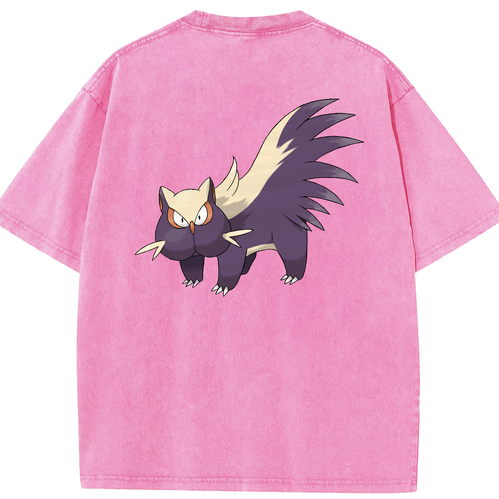 （画像用） ポケットモンスター Pokémon 綿100% ヴィンテージ風 半袖Tシャツ（背面プリント）